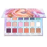 18 Color Matte Eyeshadow Palette,Pro Makeup Eyeshadow Palette,Highly Pigmented Shimmer Eye Shadow Palette,Long Lasting&Waterproof&Press Powder Eyeshadow Pallet.