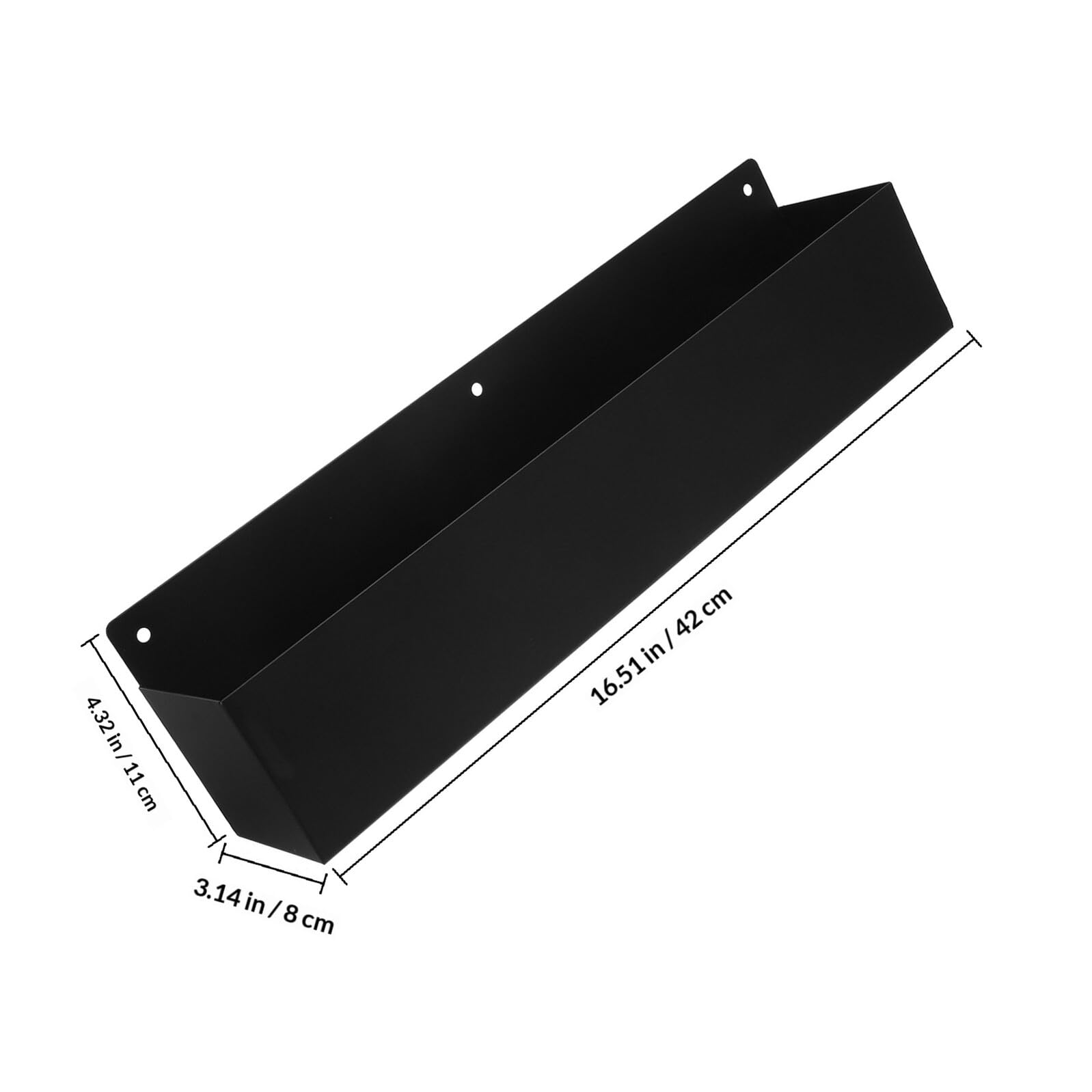 VILLCASE Porta Bombolette Spray con a Muro Design Multifunzionale in Ferro Nero Organizer Moderno per Garage e Casa per Aerosol e Strumenti