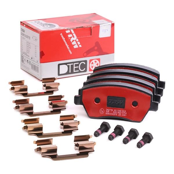 TRW GDB3263 - Kit pastiglie freno, Freno a disco