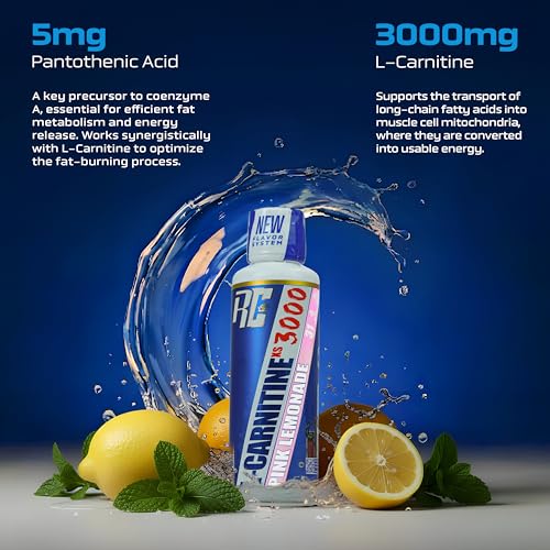 Image of Ronnie Coleman Signature Series L-Carnitine XS 3000mg Liquid, Pink Lemonade (31 Servings, 465ml)
