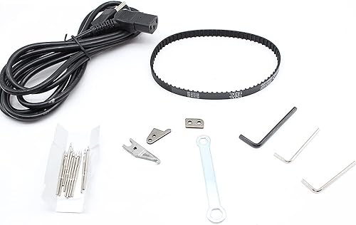 Miniatura 9 de Máquina de coser eléctrica portátil, manuales y automáticos, máquina de coser de bolsas con motor de núcleo de cobre de 1800 RPM, dispositivo de