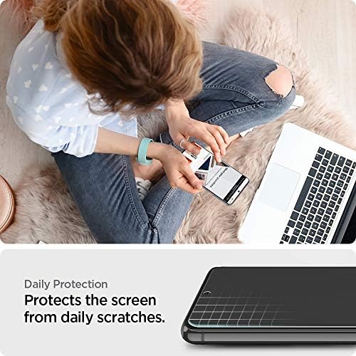 Spigen 2 Pack NeoFlex Solid Screen Protector for Samsung Galaxy S21