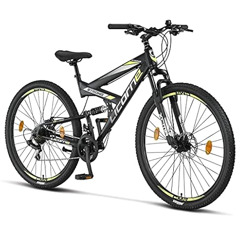 Licorne Bike Strong 2D Premium Mountainbike in 29 Zoll - Fahrrad für Jungen, Mädchen, Damen und Herren Cover