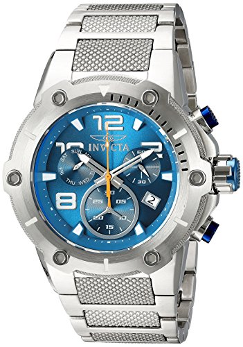 Invicta Men's 19527SYB Speedway Analog Display Swiss Quartz Silver Watch