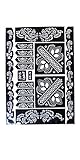 SHEET HENNA STICKERS TATTOO BODYART MEHNDI STENCIL