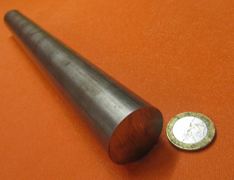 1018 Carbon Steel Round Rod 1.25" Diameter x 1 Foot Length 1 Pc.