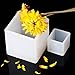 Jovitec 4 Pieces Square Resin Mold Cube Silicone Molds Resin Casting Molds for DIY Craft Making, 4 Sizes