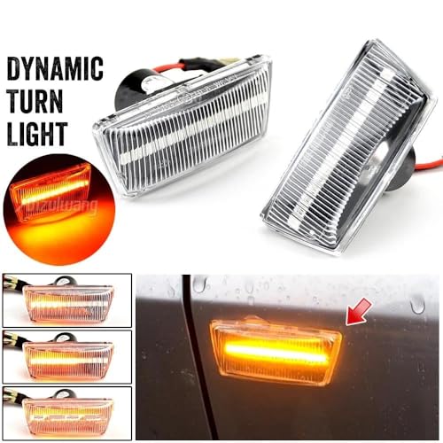 Clignotant LED Opel Astra H clairs dynamiques pour répétiteur de rétroviseur - 2
