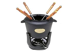 Norpro, 1 EA Cast Iron Fondue for a Romantic Valentine's Dinner