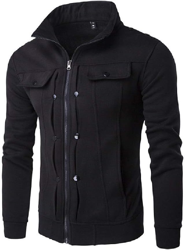 Men's Round Neck Loose Color Blocking Sweater Knitted Plus Size Clothing