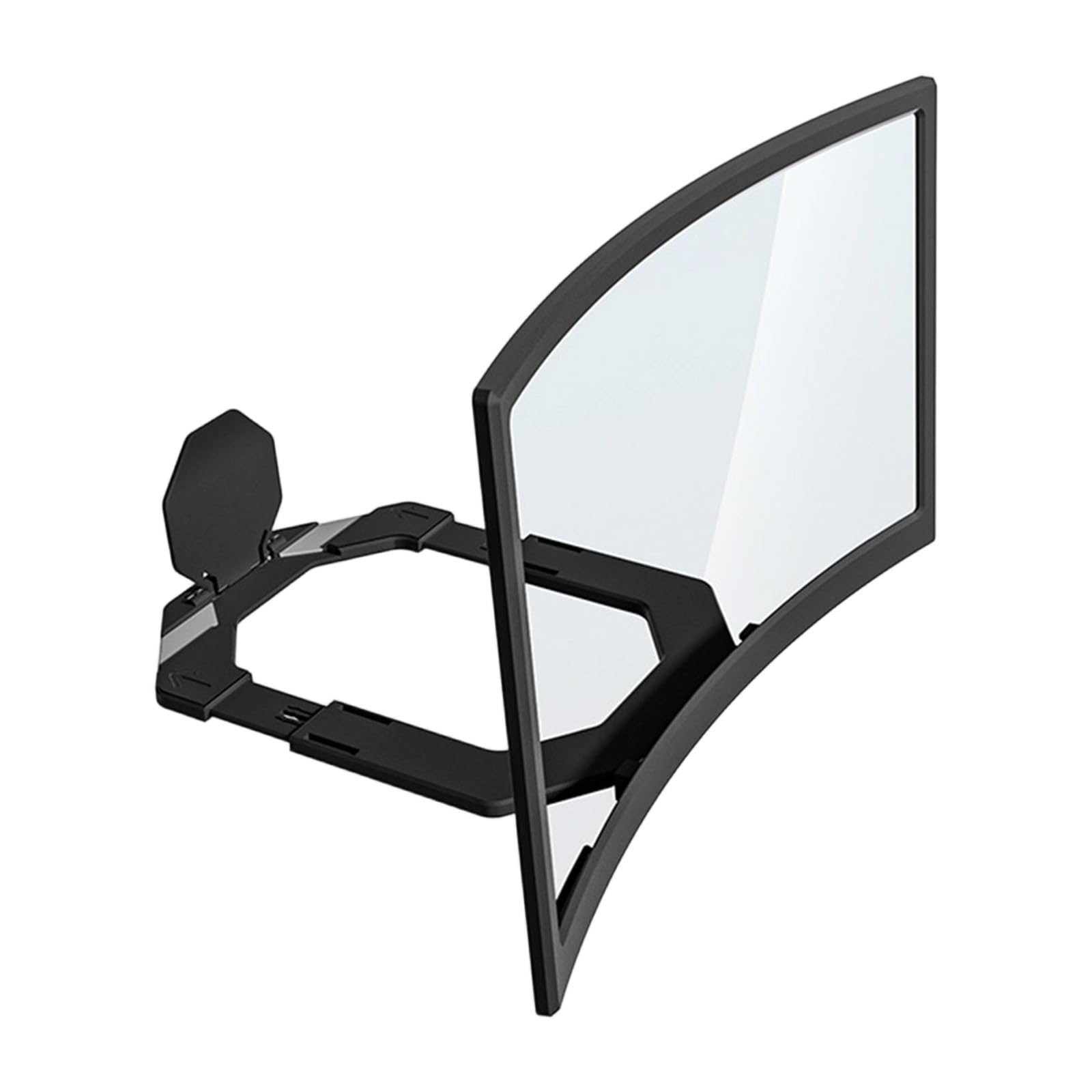 Clear Curved Smartphone Screen Enhancer Wide Viewing Angles Eye Comfort Technology Portable Anti Slip Base Multiple Usage Curved Screen Magnifier