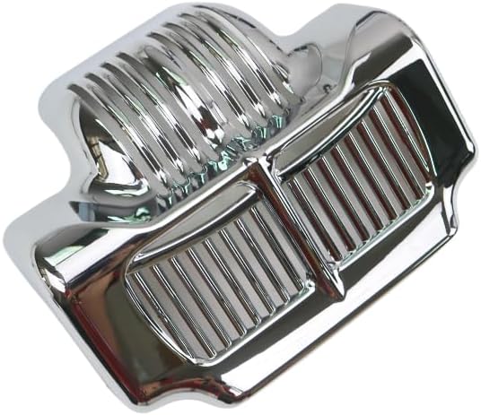 Motorcycle Oil Cooler Cap For Harley Touring Street Electra Glide Road King FLHX FLTR FLHT 2011-2016 (Chrome)