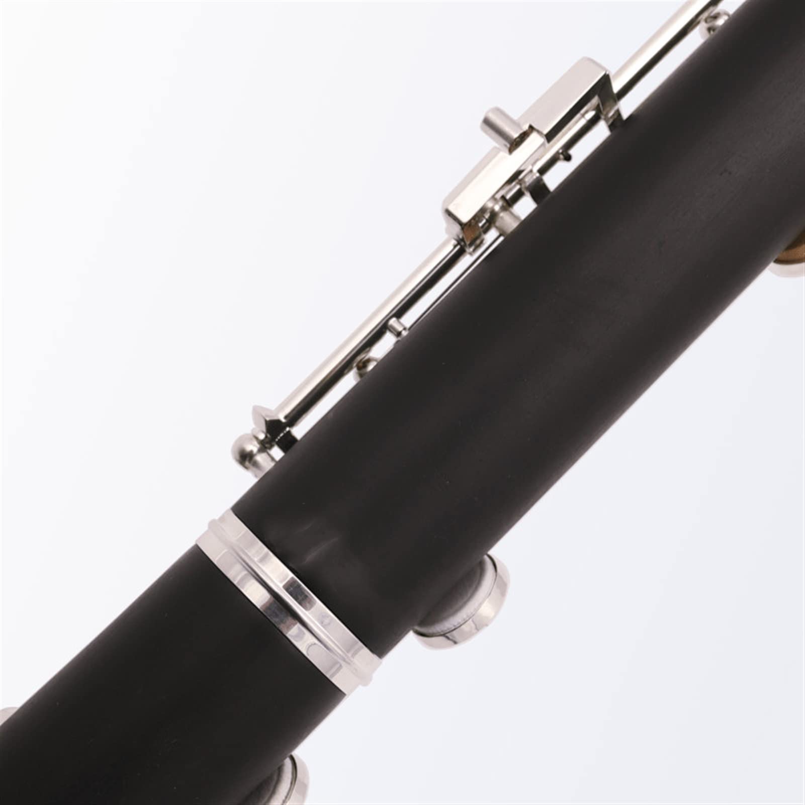 Strumento Oboe Ebano Composito Professionale in Legno Oboe C Argento Cycle Placcato con Custodia Principiante di Oboe