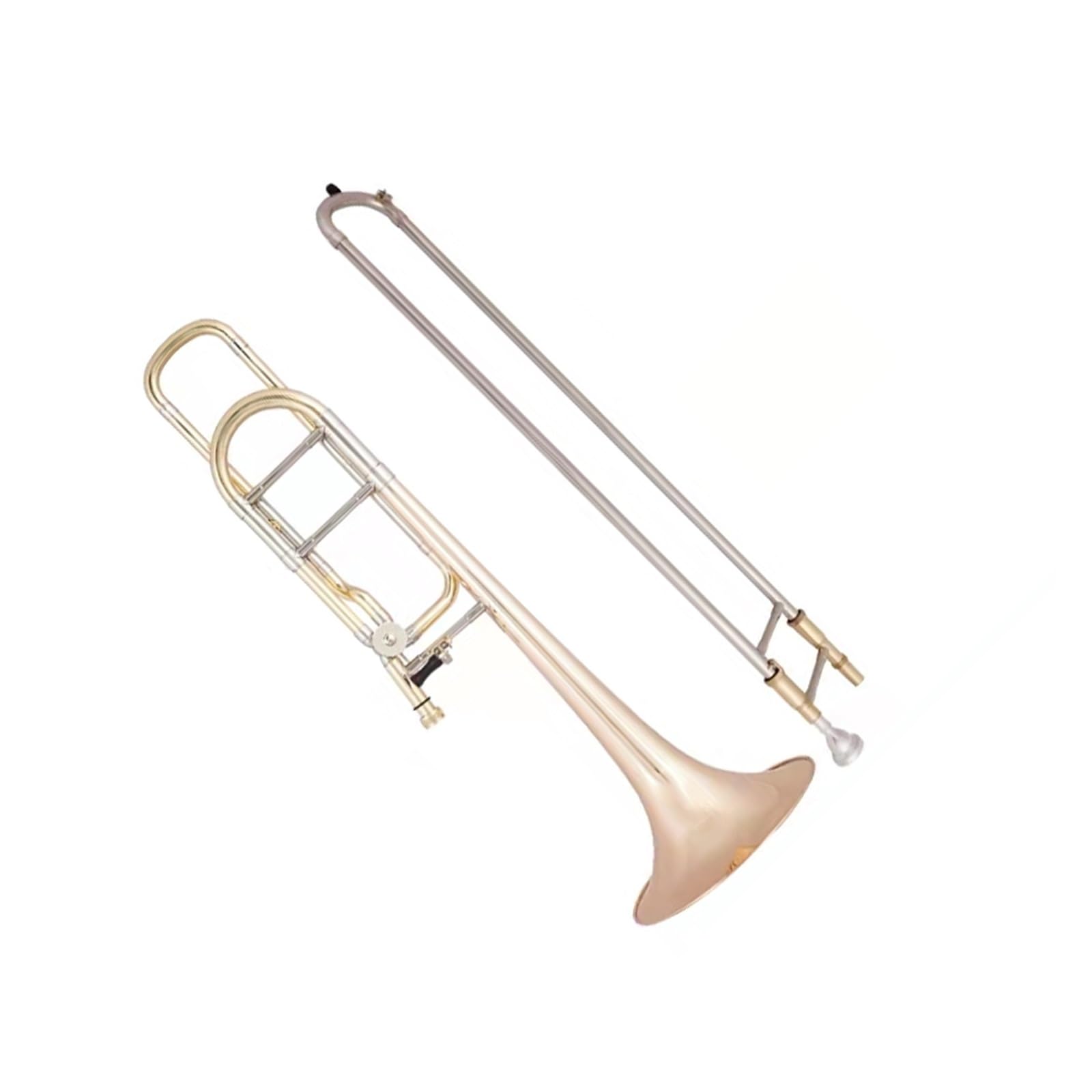 Trombón Transpuesto De Bronce Fosforado En Si Bemol A Fa Apto Para Principiantes(8)