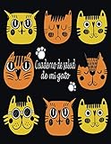  Cuaderno de salud de mi gato (a llenar): Diario para dueños de gatos/Registro de salud de gatos/Libro de salud Rastreador médico veterinario gatos ... de registro de vacunación de gatos