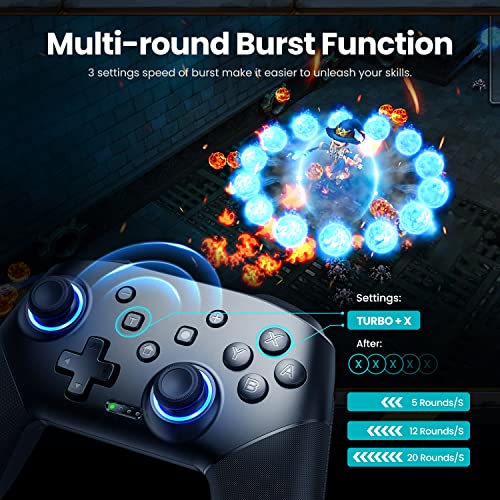 Voyee CPT-AUO-314 Switch Controllers Wireless, Compatible With Switch Pro Controllers thumb #4