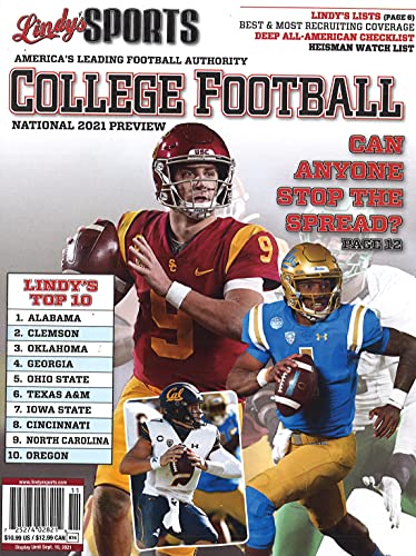 Lindy's Sports College Football National 2021 Preview (Covers Vary)