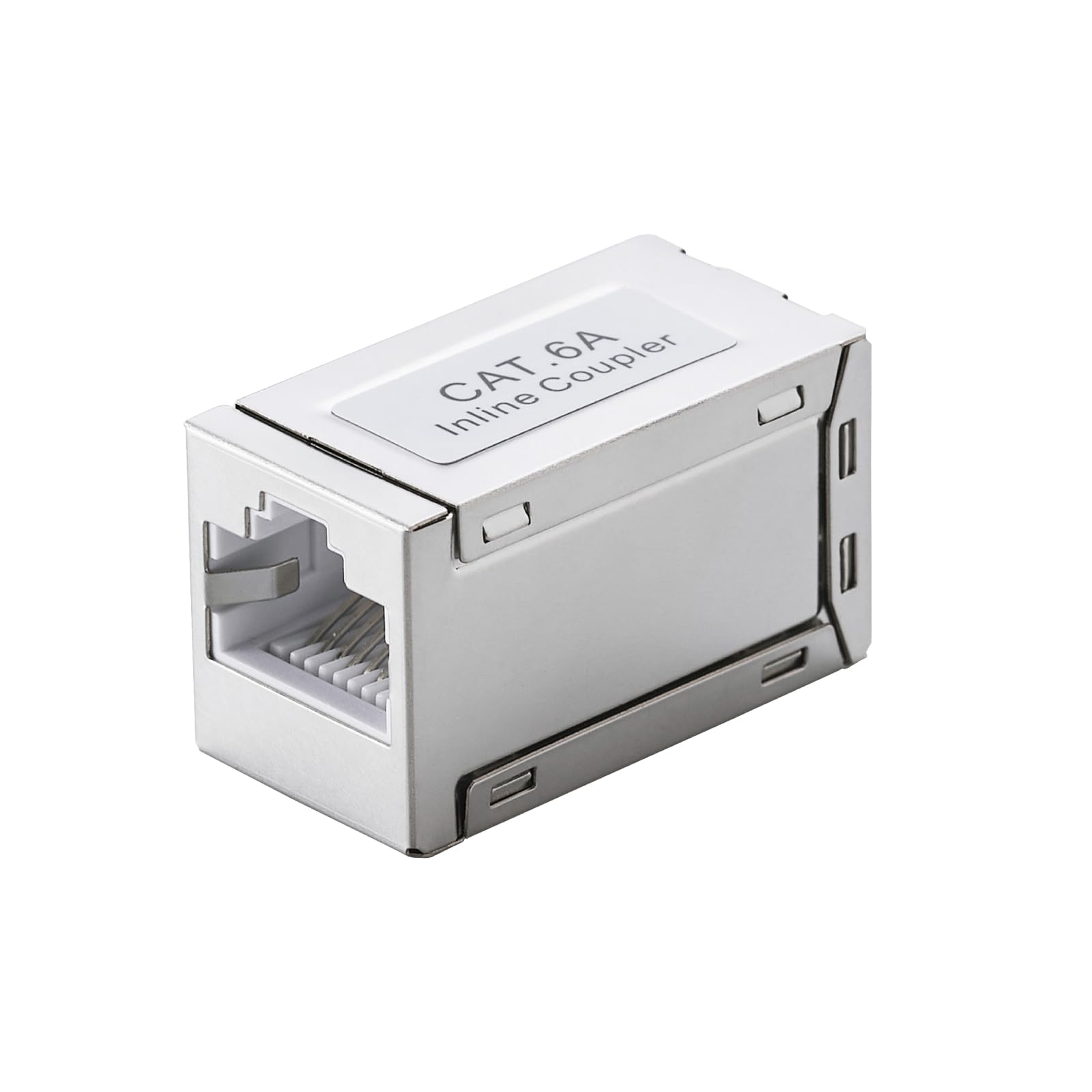 Amazon.co.jp: エレコム RJ45 中継コネクタ Cat6A LANケーブル 延長