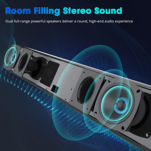 Bestisan S6520 Soundbar, Tv Sound Bar With Wired Hdmi And Wireless Bluetooth 5.0 Home Theater System thumb #1