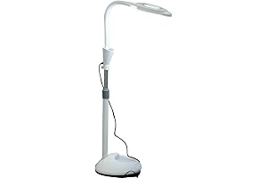 30W LED Magnifying Lamp with Wheels for Precise Work and Enhanced Clarity