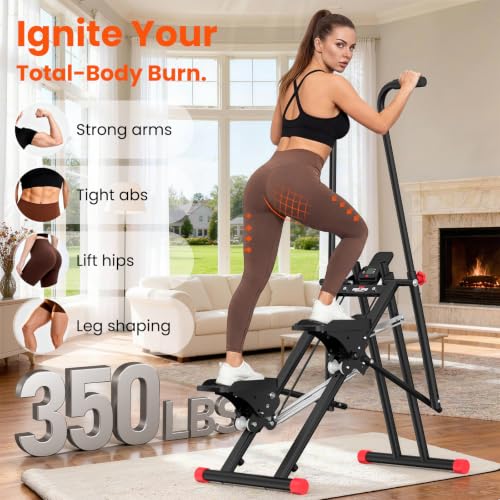 Image of RELIFE REBUILD YOUR LIFE Stair Stepper for Home Exercise,New Version Stair Climber with Adjustable Resistance, Vertical Climber Cardio Exercise Machine for Full Body Workout, Extended Step Range