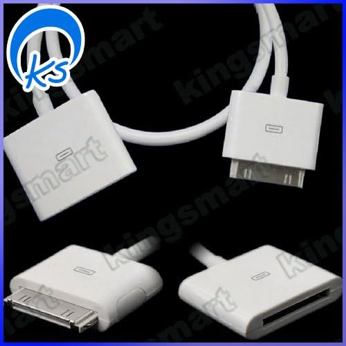 RadTech ProCable Dock Extender 19-Inch Cable for All iPods and iPhones - White