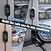 Level 1 EV Charger 16A Amp, 110V Portable EV Charger with 20FT Cable,NEMA 5-15 Plug, Home Electric Vehicle Charging Station for All J1772 Electric Cars Indoor/Outdoor Charging
