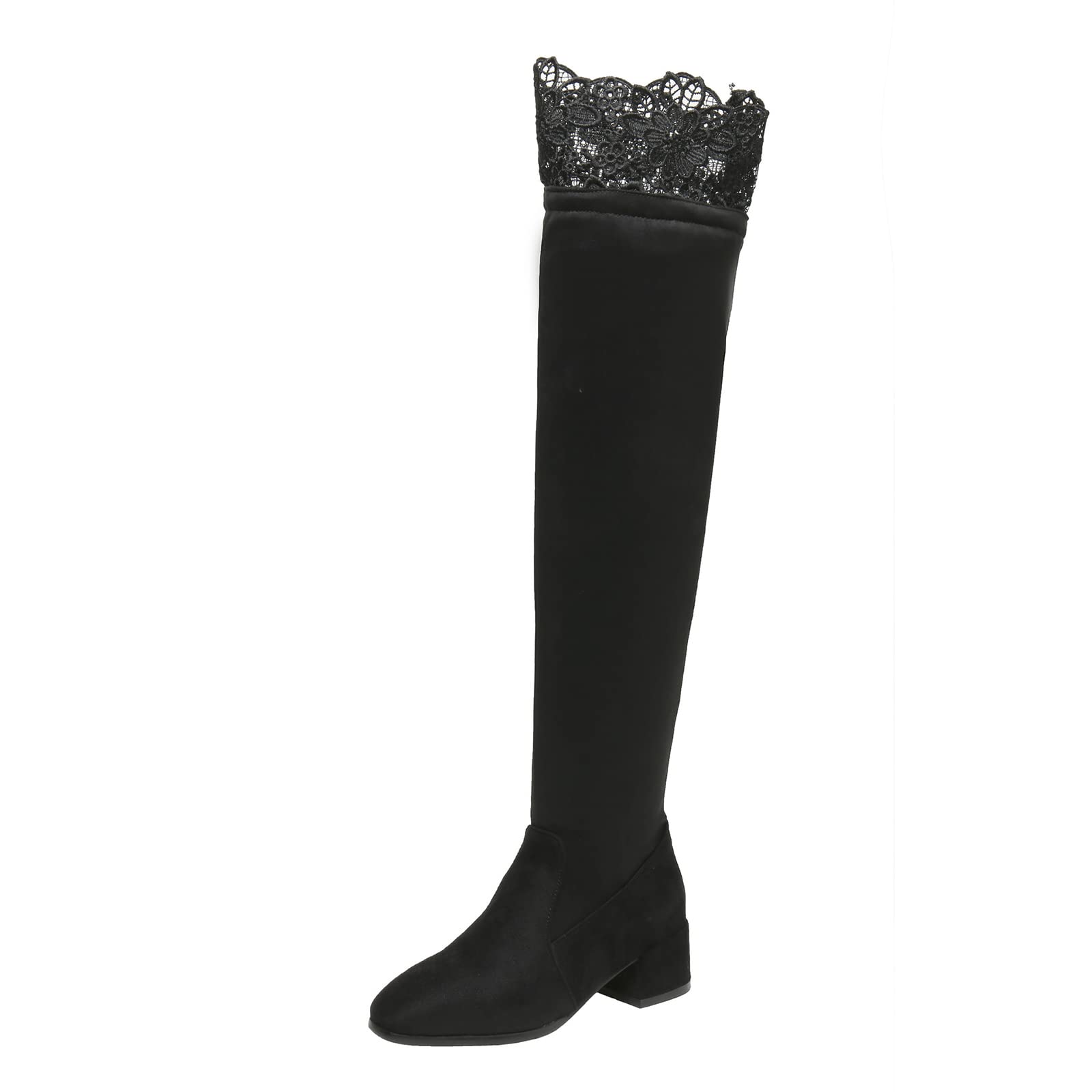 Bottes au-dessus du genou contre le froid : style mode et confort garanti