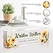 Custom Office Name Plate for Desk - Desk Name Plate Personalized Gifts for Coworkers, Boss, Employees, Teacher, Nurse - Office Desk Decor for Women Men - Employee Appreciation Gifts (Sunflower-1)