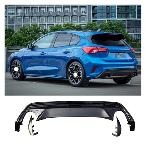Kit difusor trasero para Ford Focus MK4 2019-2020 ST con doble salida 2