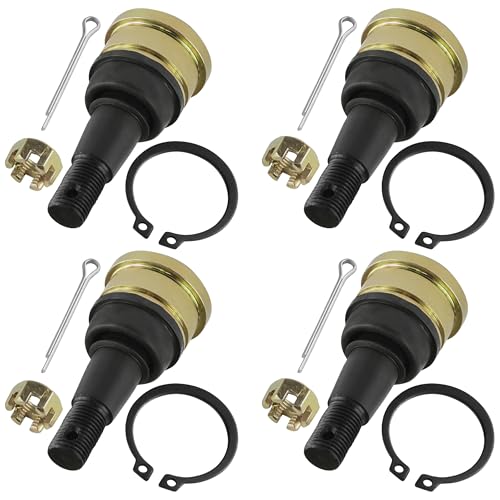Caltric Upper and Lower Ball Joint Set Compatible With Polaris Predator 500 2003-2006 4-Ball Joints