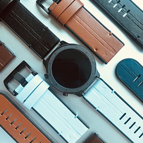 Bracelet cuir silicone Garmin Fenix idéal du bureau au sport - 6