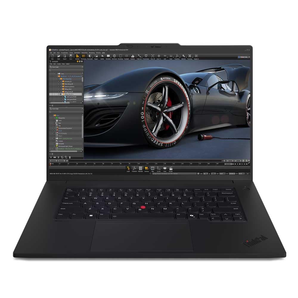 Lenovo Laptop THINKPAD P1 16" 64 GB RAM 1 TB SSD QWERTY Hiszpański