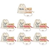Bridemaid Love Knot Bracelets set - Mookoo 9 7 6 Set Bride Tribe Hair Tie and Bracelets Bridal...