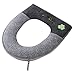 Produktbild 95sCloud Toilettensitzbezug,WC-Sitz Cover Dicker Kissen Wärmer WC-Sitzbezug WC-Sitz-Pad WC-Sitz WC-Sitz mit Absenkautomatik, Toiletten Warm WC Sitzbezüge Toilettensitzabdeckung WC Seat Cover (Grau)