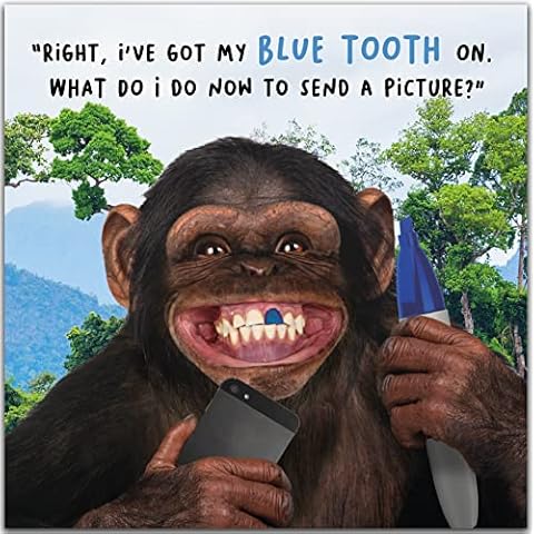 Funny Virtual Safari Birthday Card for Him Cover