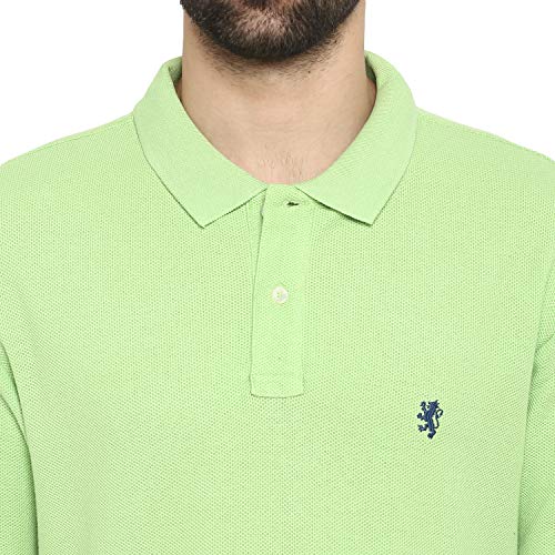 Image of Red Tape Men's Solid Regular Fit Polo