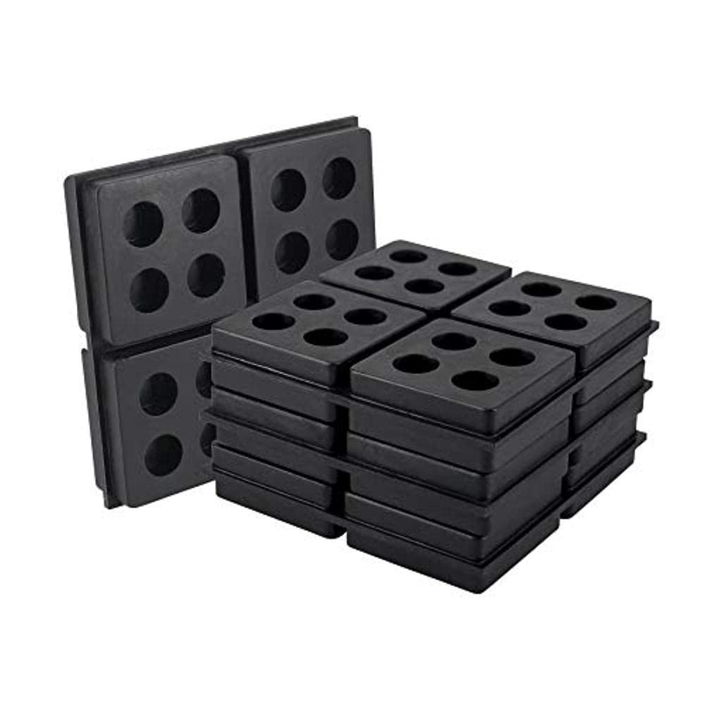 Easyflex Anti Vibration Rubber Pads, Natural Rubber Waffle Vibration