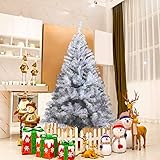 arbol blanco santiago del estero ● FÁCIL DE INSTALAR: Su árbol de Navidad artificial viene con el soporte de metal para árbol de Navidad a juego para que pueda ensamblarlo en poco tiempo con el simple sistema de plegado: la Navidad puede llegar.