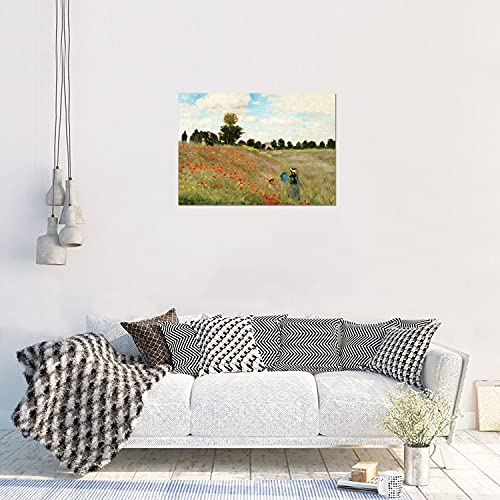 Giallobus - Quadro - Claude Monet - Campo di