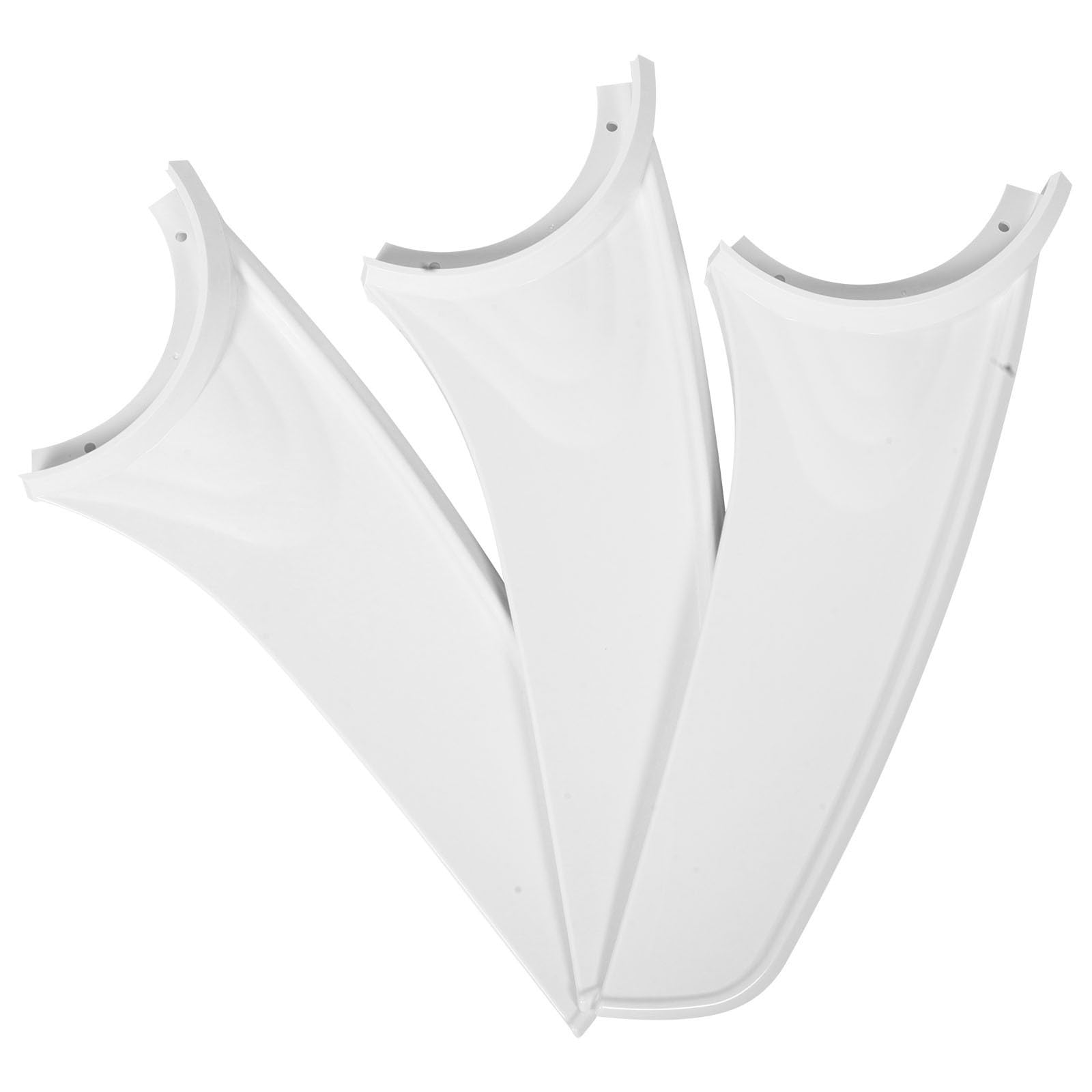 SUPVOX 3 Pezzi Ventole in Plastica per Soffitto e Tavolo, Bianco, Estive