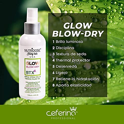 Spray protector térmico para cabello NUTRIDOSE miniatura 2