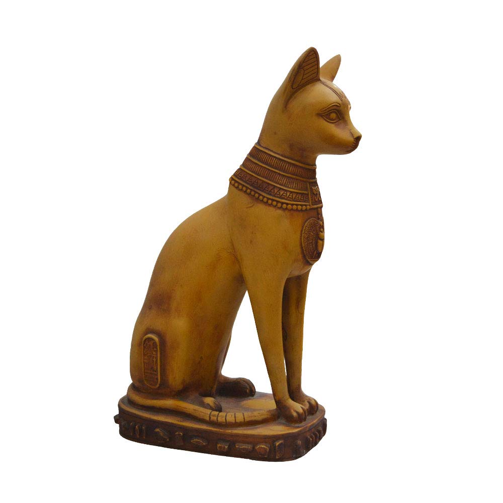 Déesse du foyer Bastet en pierre : sublimez votre salon avec cet art égyptien