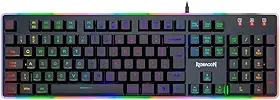 Teclado Gamer Membrana Redragon Dyaus 2 ABNT2 K509RGB, Preto