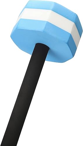 Vista 8 de 2025 New 3.9 Inch Aquatic Dumbbells Swimming Equipment for Bar Float Heavy Resistance Aquatic Dumbbell Pool Barbells for Swimming, Blue, B-10cm