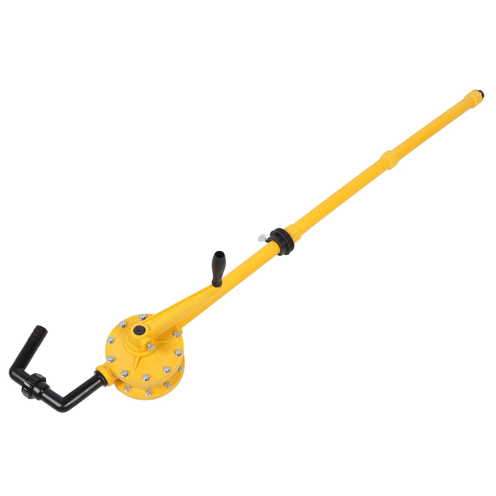 Yosoo Health Gear Ręczna Pompa do Beczek PP Ręczna Pompa Bębnowa 35 L Min. Podnoszenie od 3 do 5 M dla Beczek o Pojemności od 5 55 Galonów Warsztat Przenoszenia Oleju Zastosowanie w Garażu w
