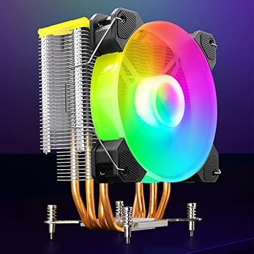 Ventilateur de processeur Intel AMD RGB performant pour boîtier PC - 4