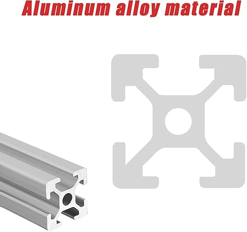 Miniatura 3 de Zozen Molino de motosierra de perfil de aluminio de 12 pulgadas, utilizado para extensión empalmada a 48 pulgadas, ayuda a extender el tamaño de