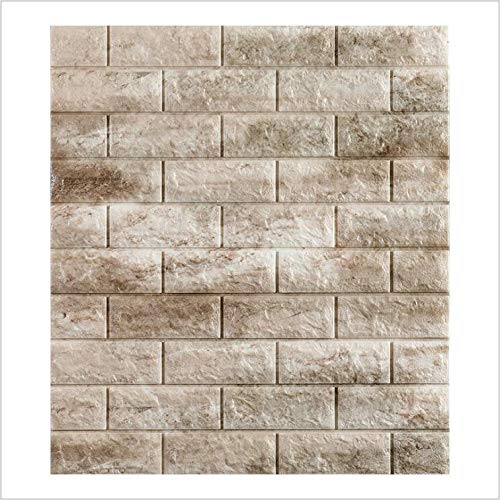 5 piezas 77 * 70cm 3D Pegatinas de pared (Mármol)