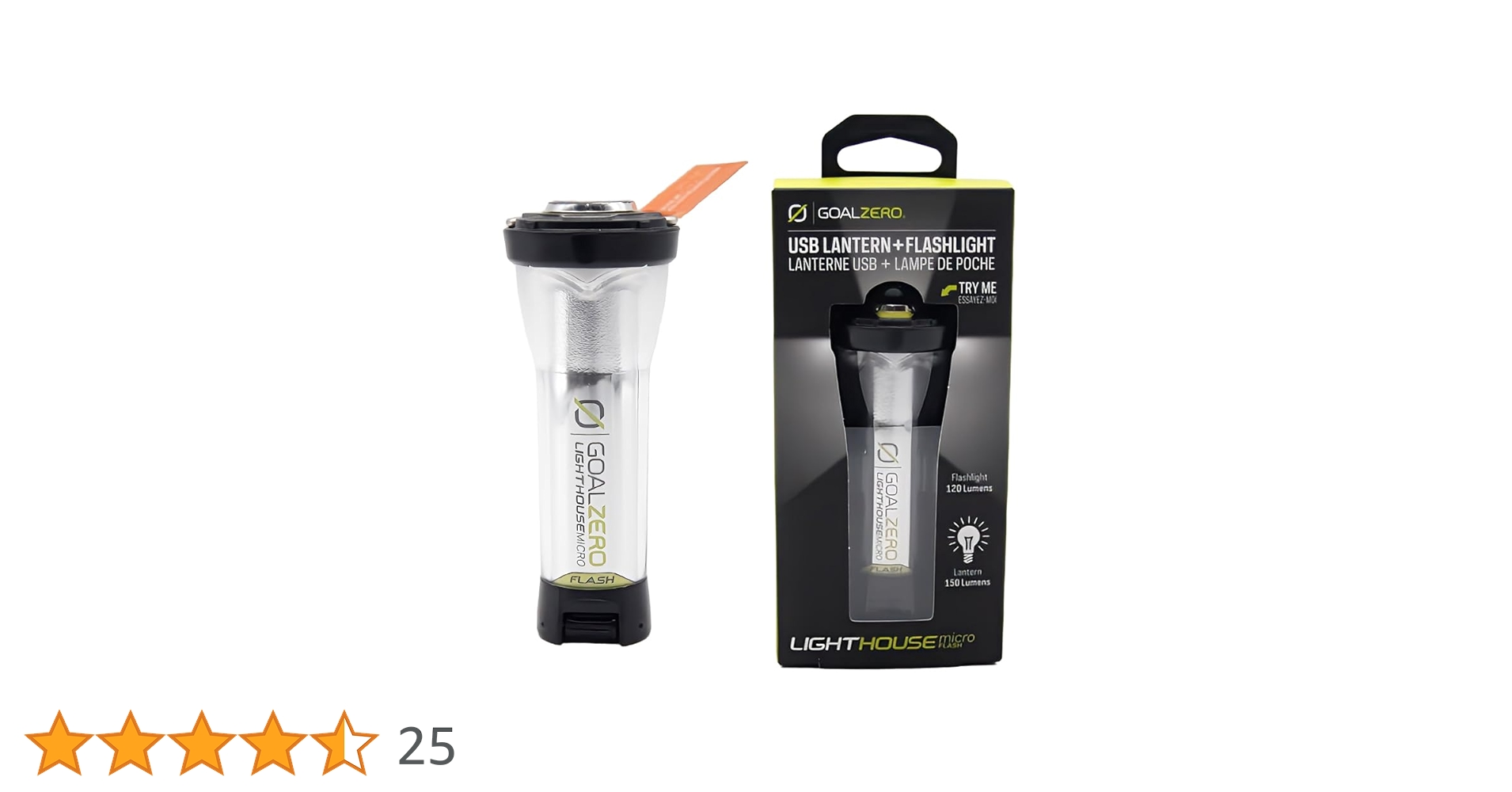 ライト・ランタン GOAL ZERO LIGHT HOUSEMICRO Lighthouse Micro Flash USB Rechargeable Lantern | Goal Zero